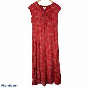 NWT Vintage Talbots Floral Maxi Dress
